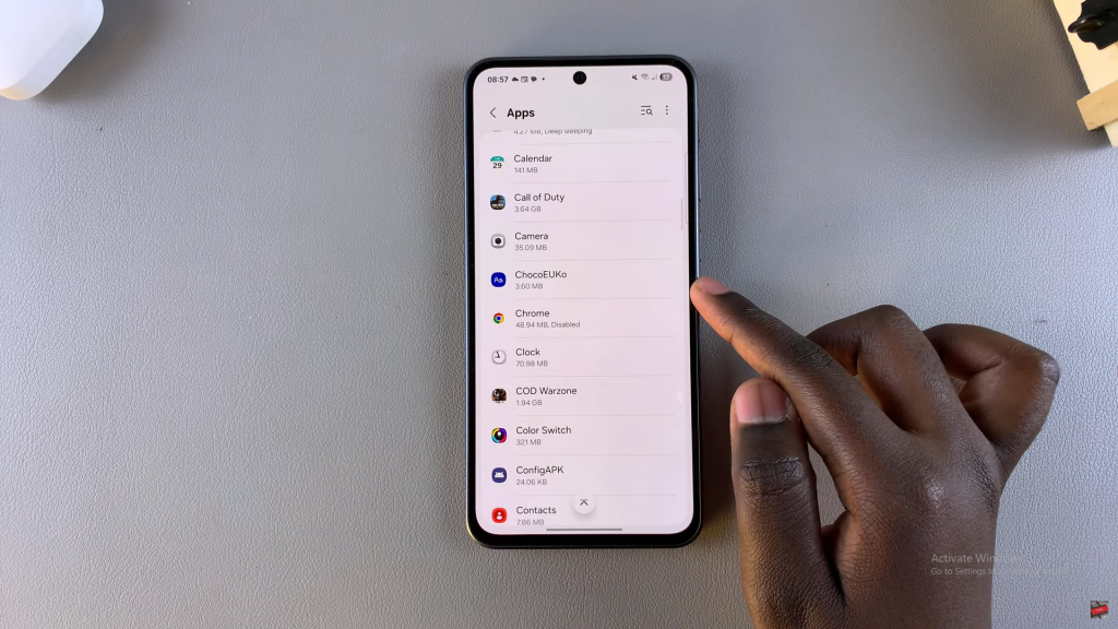 Enable Disabled App On Samsung Galaxy A36/A56/A26