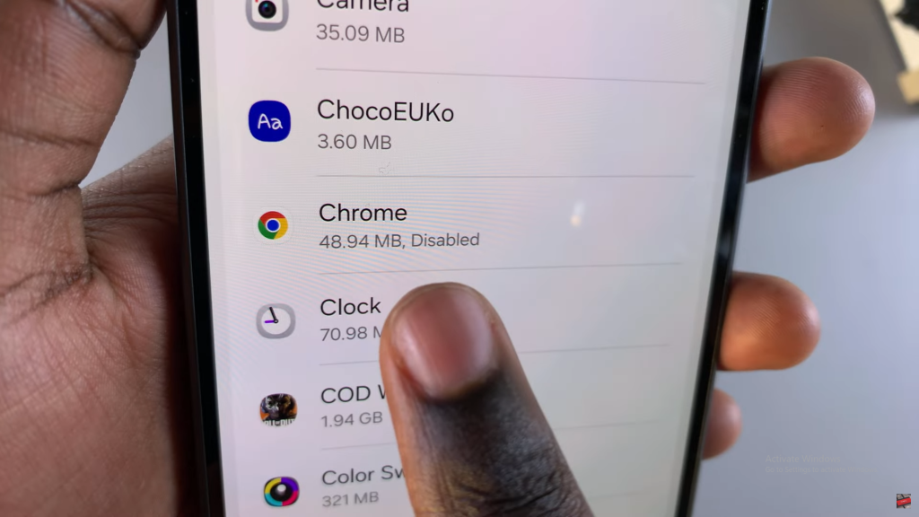Enable Disabled App On Samsung Galaxy A36/A56/A26
