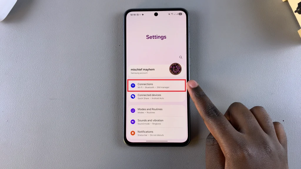 Disable Wi-Fi Auto Reconnect On Samsung Galaxy A56