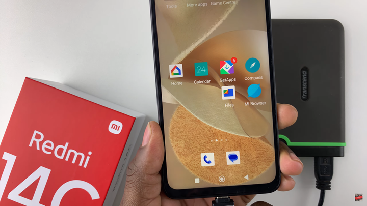 How To Connect External Hard Disk to Redmi 14C