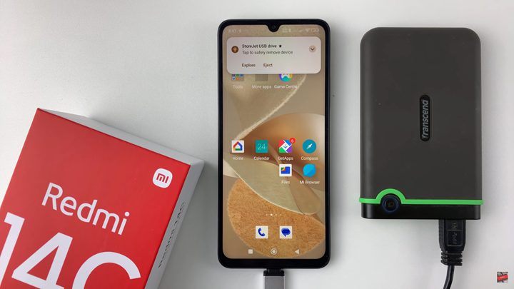 How To Connect External Hard Disk to Redmi 14C