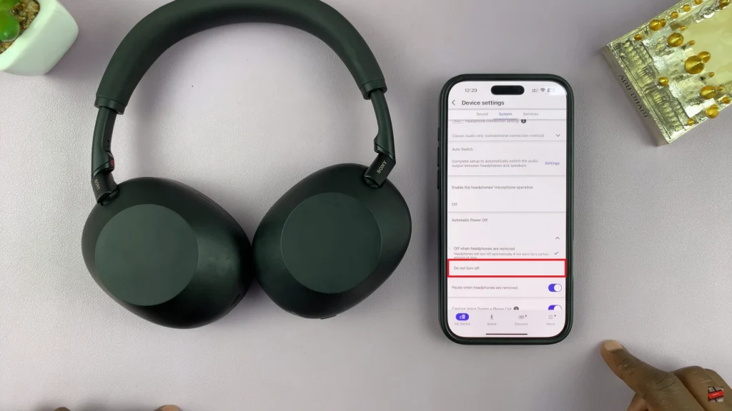 How To Disable Automatic Power OFF On Sony WH-1000XM6