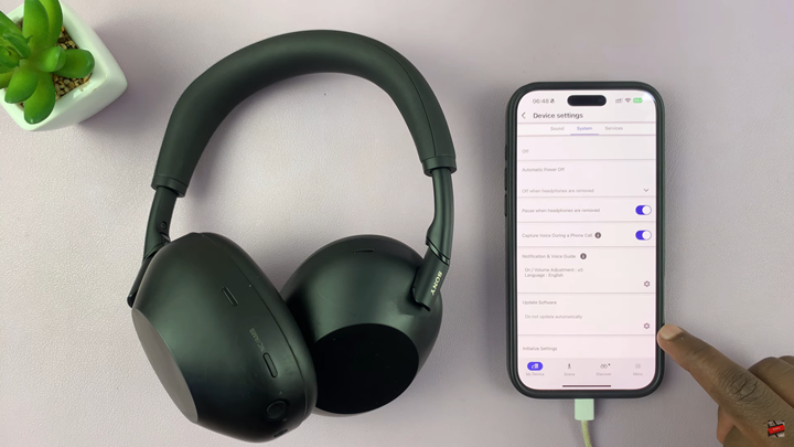 How To Enable Automatic Firmware Updates On Sony WH 1000XM6 Headphones