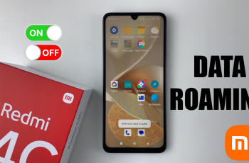 How To Enable / Disable Data Roaming On Redmi 14C