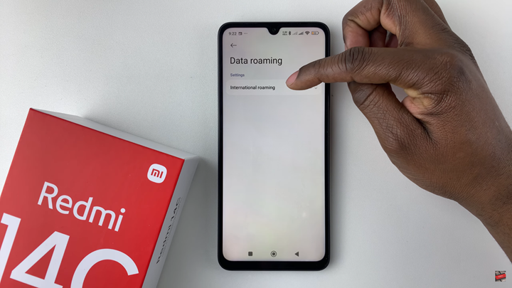 How To Enable / Disable Data Roaming On Redmi 14C
