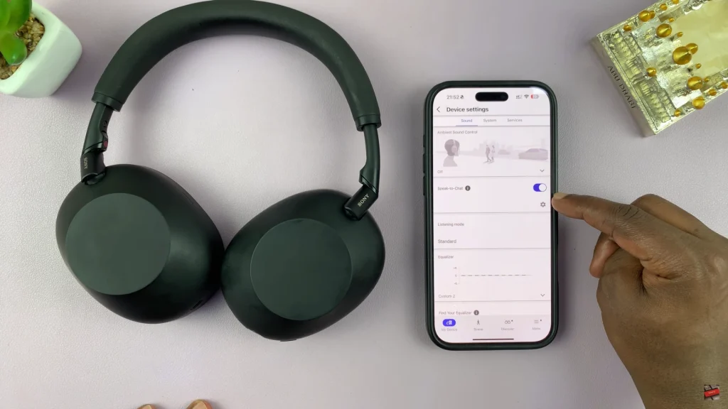 How To Enable Speak To Chat On Sony WH-1000XM6