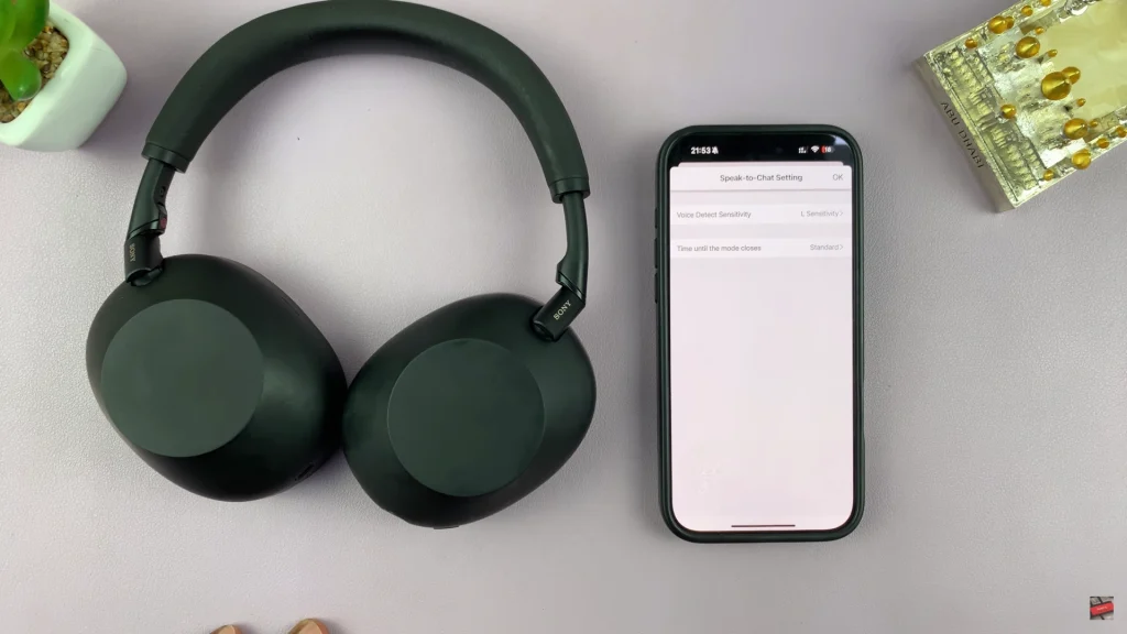 How To Enable Speak To Chat On Sony WH-1000XM6