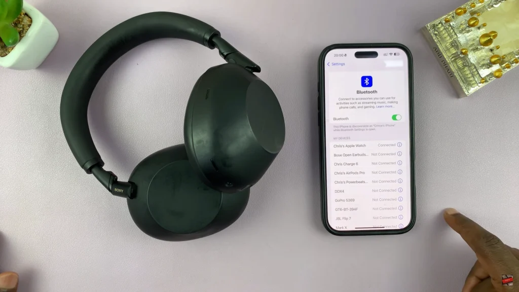 How To Pair & Connect Sony WH-1000XM6 To iPhone