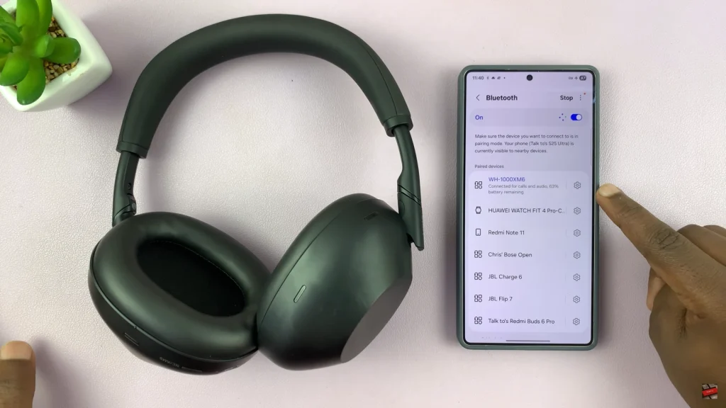How To Rename Sony WH-1000XM6 Headphones