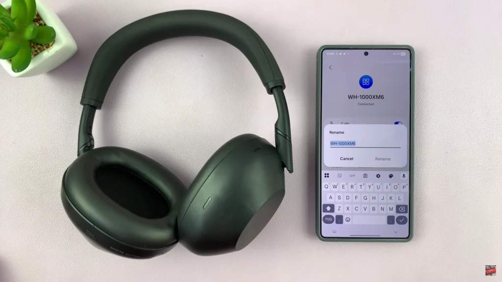 How To Rename Sony WH-1000XM6 Headphones