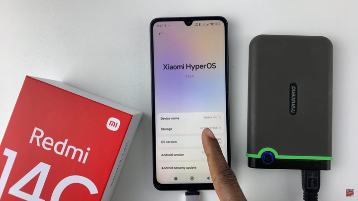 How To Safely Eject External Hard Disk From Redmi 14C