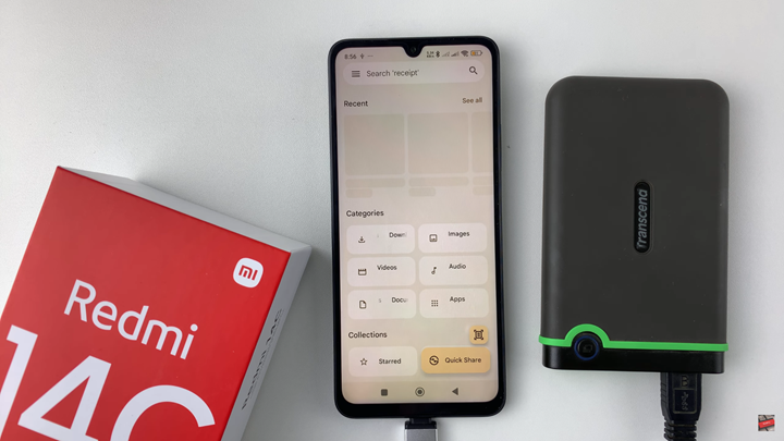 How To Transfer Files From External Hard Disk To Redmi 14C