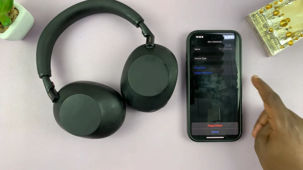How To Unpair Sony WH-1000XM6 From iPhone