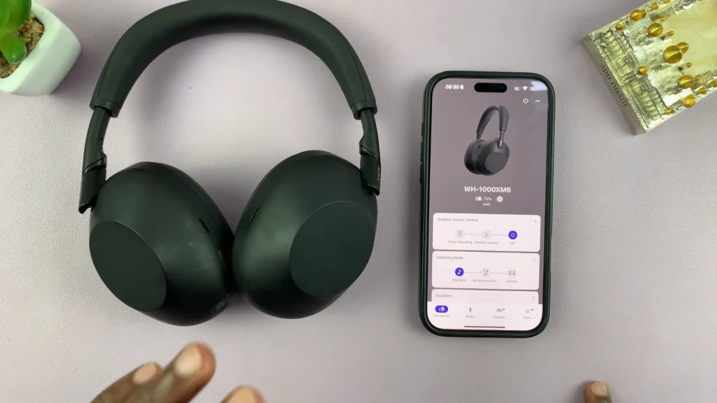 Connect Sony WH-1000XM6 To Sound Connect App