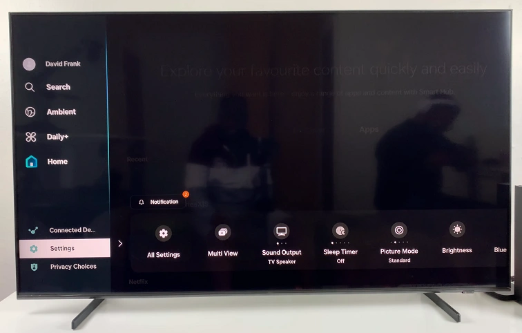 Samsung Smart TV Settings