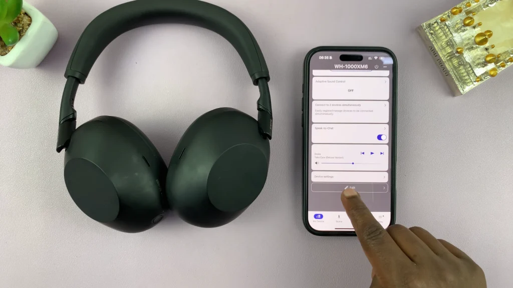 Device Settings On Sound Connect App