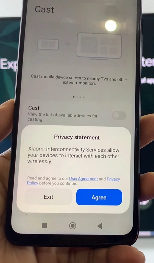 Screen Cast Permissions
