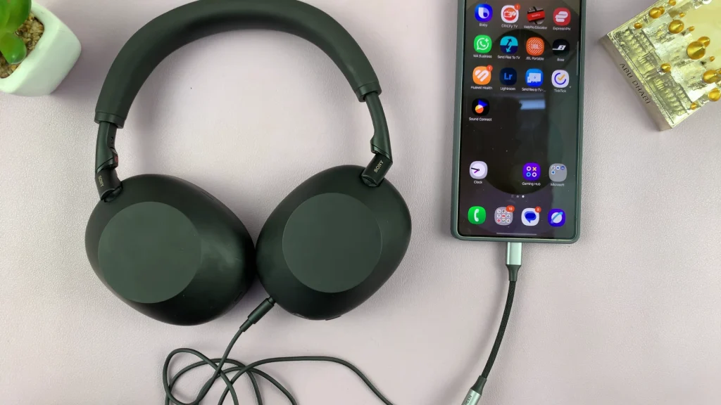 How To Use 3.5mm cable On Sony WH-1000XM6