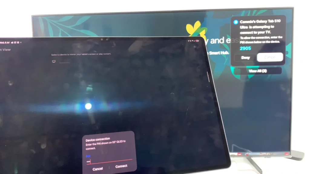 How To Connect Galaxy Tab S10 Ultra To ANY Smart TV