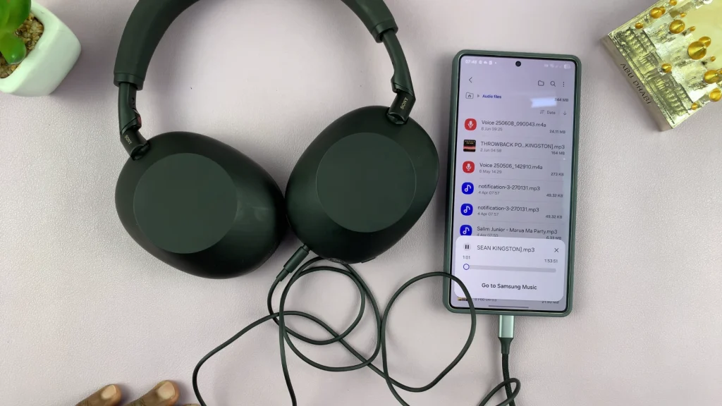 Use 3.5mm cable On Sony WH-1000XM6