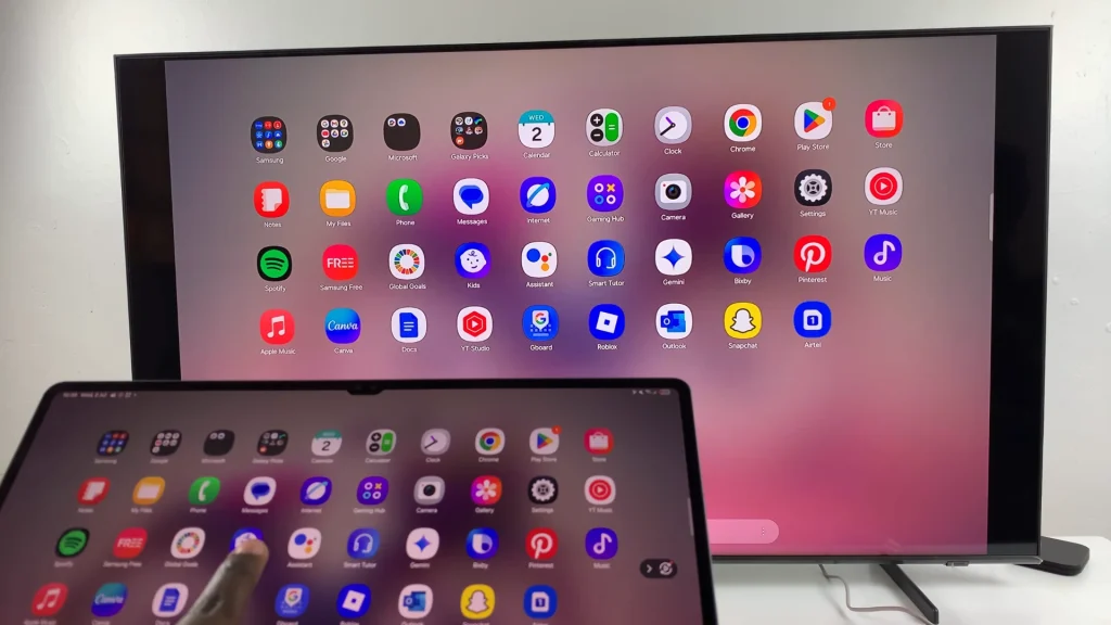 Screen Mirror Galaxy Tab S10 Ultra To Smart TV