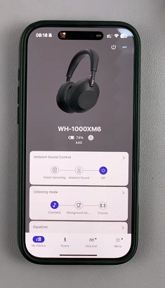 Disable All Noise Controls On Sony WH-1000XM6