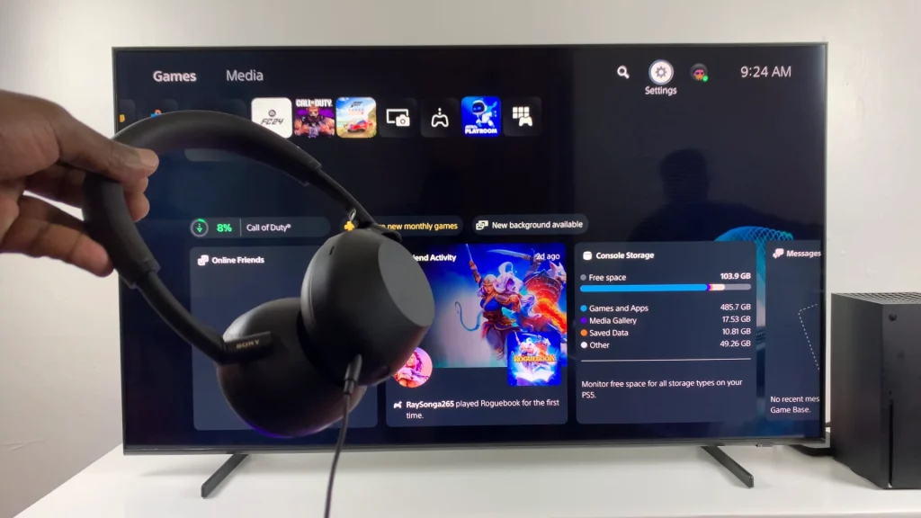Connect Sony WH-1000XM6 Headphones To PS5