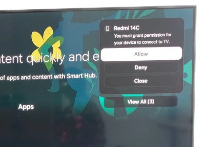 How To Mirror Redmi 14C Screen To ANY Smart TV