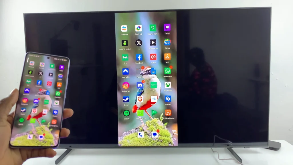 Screen Mirror Redmi Note 14 Pro+ To Smart TV