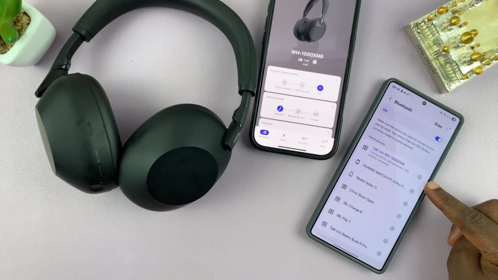 Connect Sony WH-1000XM6 To 2 Devices Simultaneously