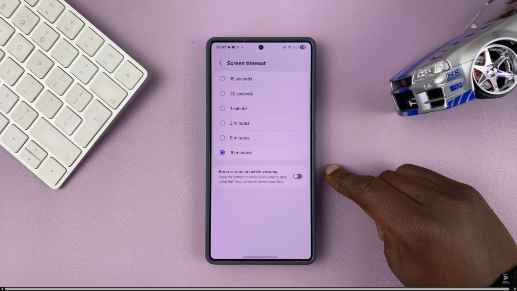 How To Change Screen Timeout Period On Samsung Phone