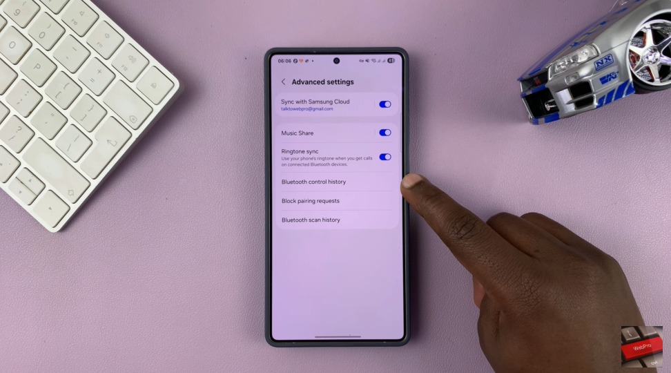 How To Check Bluetooth Control History On Samsung Galaxy