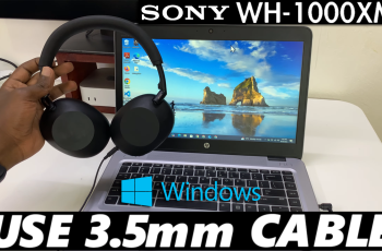 How To Connect Sony WH-1000XM6 Wired To Windows PC / Laptop How To Connect Sony WH-1000XM6 Wired To Windows PC / Laptop