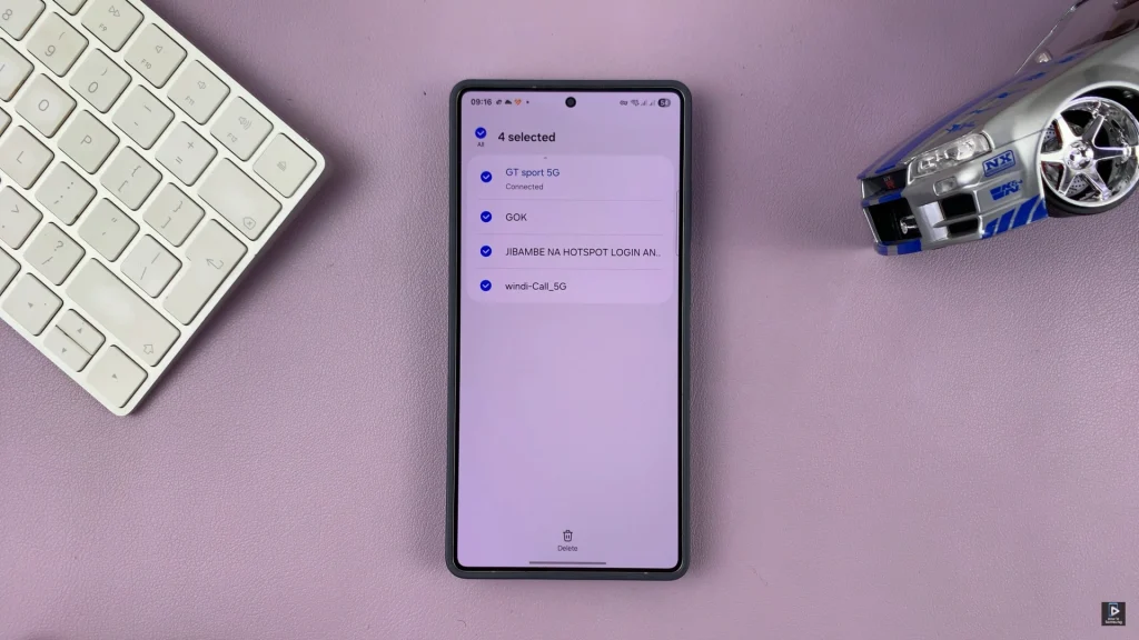 How To Delete ALL Saved WiFi Networks On Samsung Phone