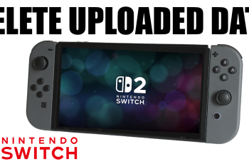 How To Delete Uploaded Data From Nintendo Switch 2