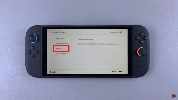 How To Delete Uploaded Data From Nintendo Switch 2