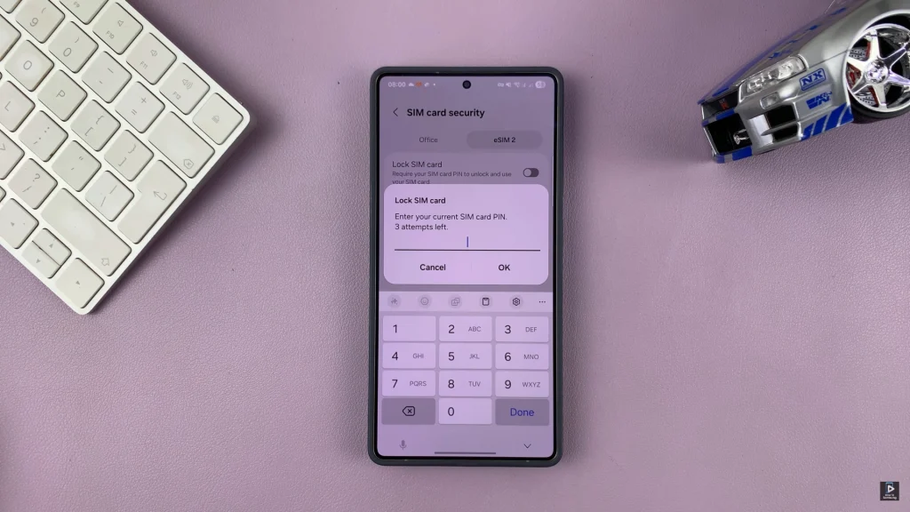 How To Disable SIM PIN On Samsung Galaxy Phone
