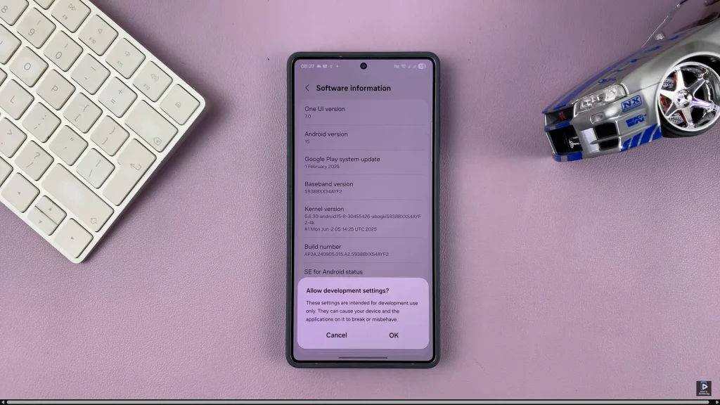 How To Enable Developer Options On Samsung Phone