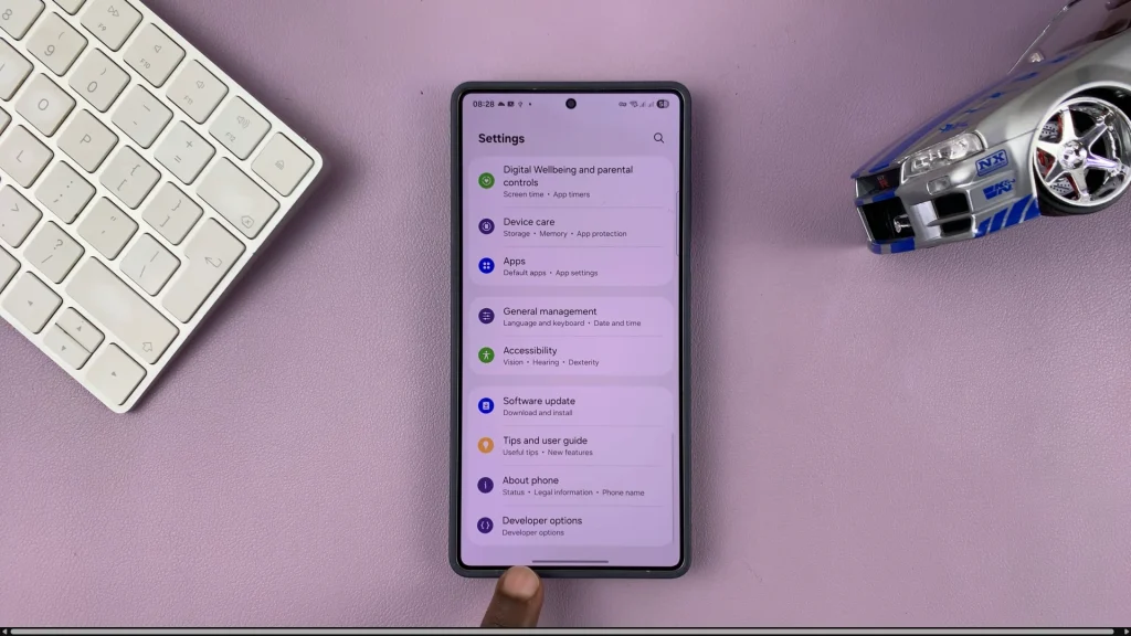 How To Enable Developer Options On Samsung Phone