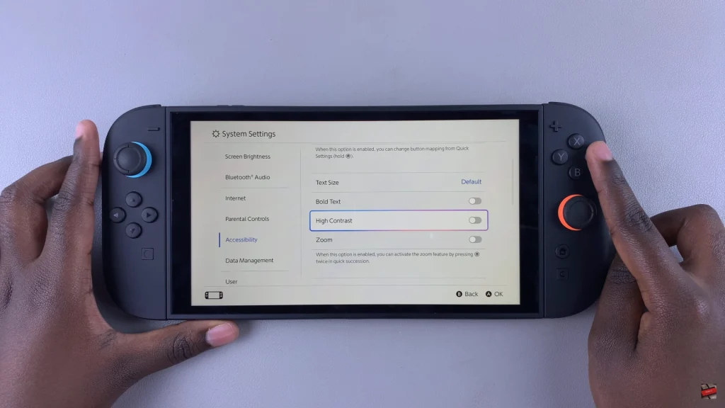 How To Enable & Disable High Contrast On Nintendo Switch 2