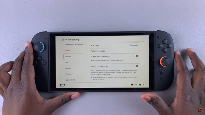 How To Enable / Disable Screen Burn In Reduction On Nintendo Switch 2