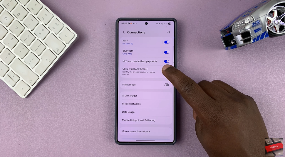 How To Enable Ultra Wide Band (UWB) On Samsung Galaxy.