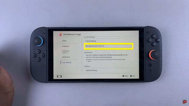 How To Find Blocked Users On Nintendo Switch 2