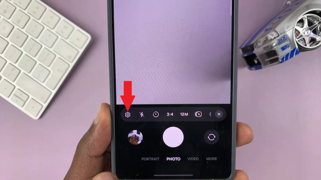 How To Open Camera Settings On Samsung Phone (One UI 7)