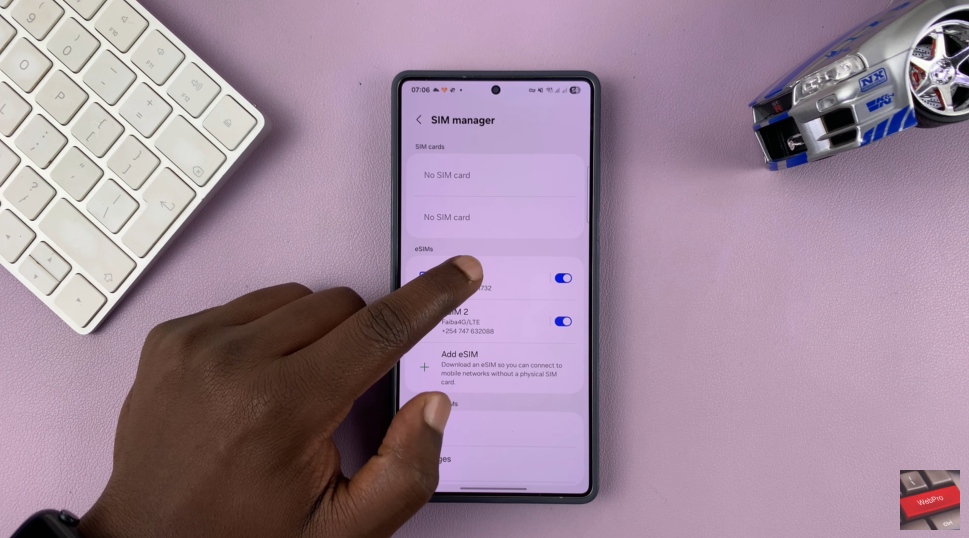 How To Rename a SIM Card On Samsung Galaxy