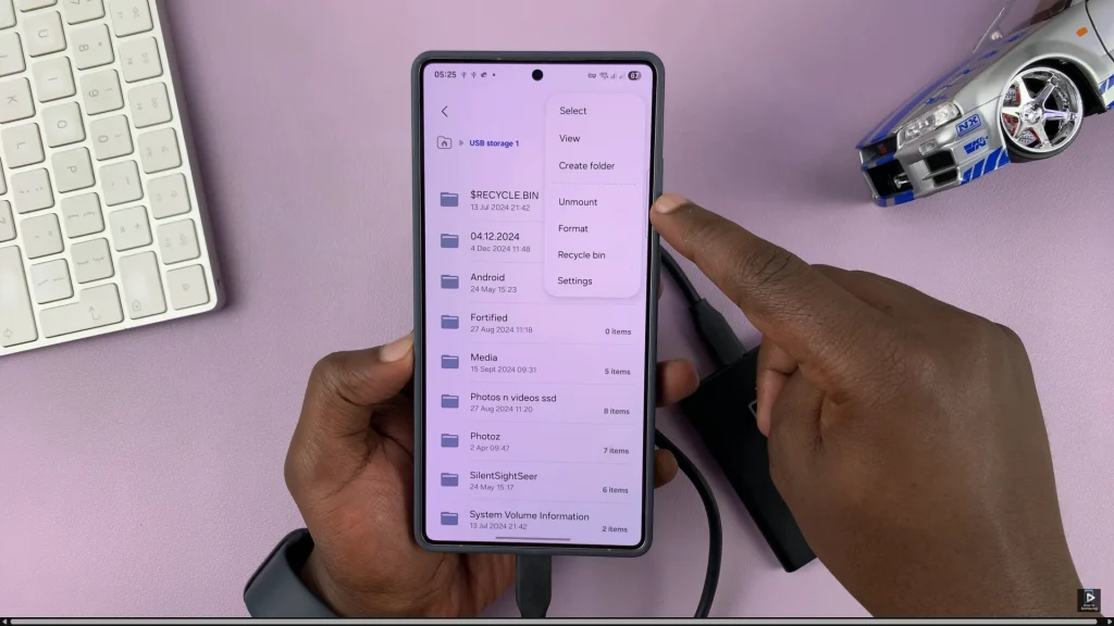 How To Safely Unmount & Eject External SSD From Samsung Phone