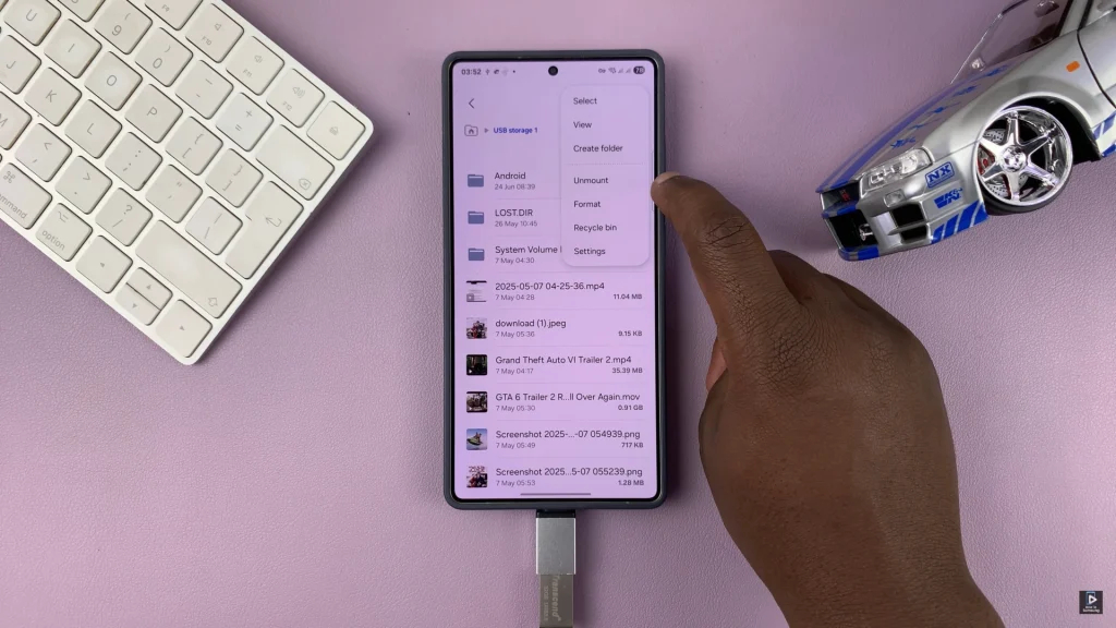 How To Safely Unmount & Eject USB Flash Drive From Samsung Phone