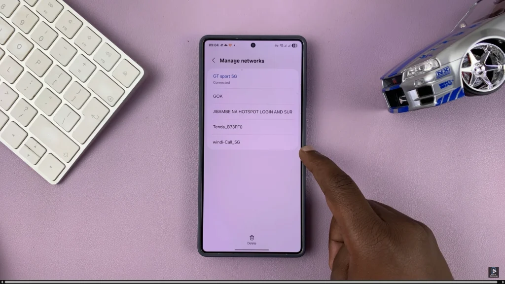 How To See All Saved WiFi Networks On Samsung Phone