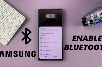 How To Turn ON Bluetooth On Samsung Galaxy Phone