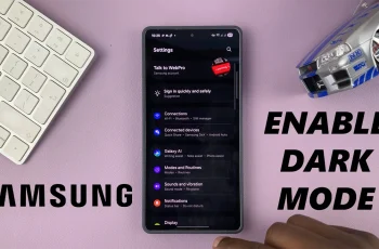 How To Turn ON Dark Mode On Samsung Phone